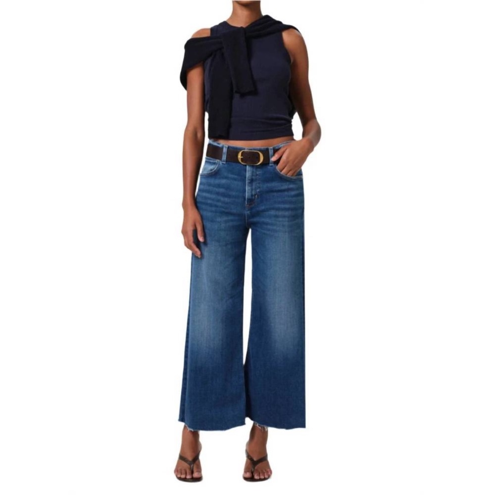 NEW CITIZENS OF HUMANITY lyra wide leg crop jean in ambry‎ Sz 30